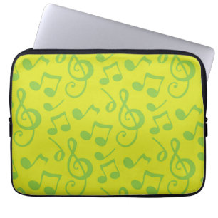 Musikmuster Laptopschutzhülle