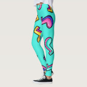 Musikmuster Leggings (Links)