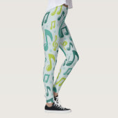 Musikmuster Leggings (Rechts)
