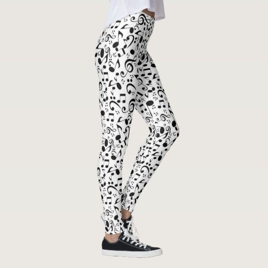 Musikmuster Leggings (Rechts)