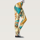 Musikmuster Leggings (Rechts)
