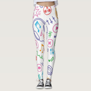 Musikmuster Leggings