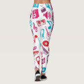 Musikmuster Leggings (Rückseite)