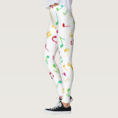 Musikmuster Leggings (Links)