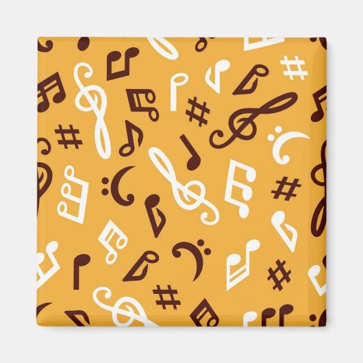 Musikmuster Magnet (Vorne)
