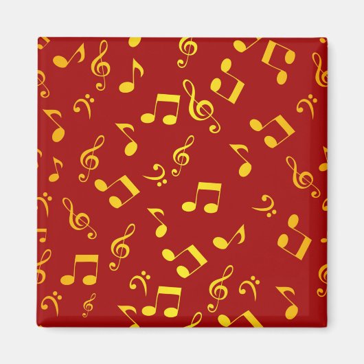 Musikmuster Magnet (Vorne)