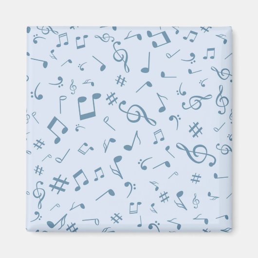 Musikmuster Magnet (Vorne)