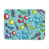 Musikmuster Magnet (Horizontal)