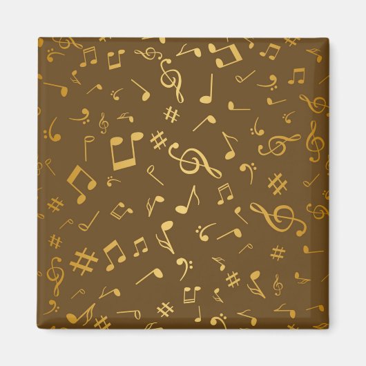 Musikmuster Magnet (Vorne)