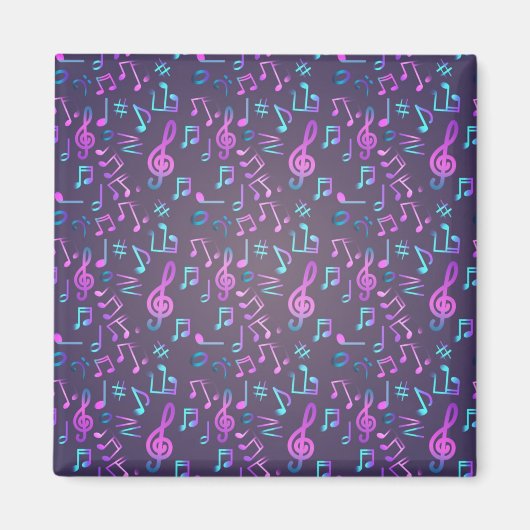 Musikmuster Magnet (Vorne)