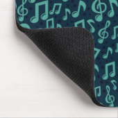 Musikmuster Mousepad (Ecke)
