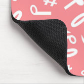 Musikmuster Mousepad (Ecke)