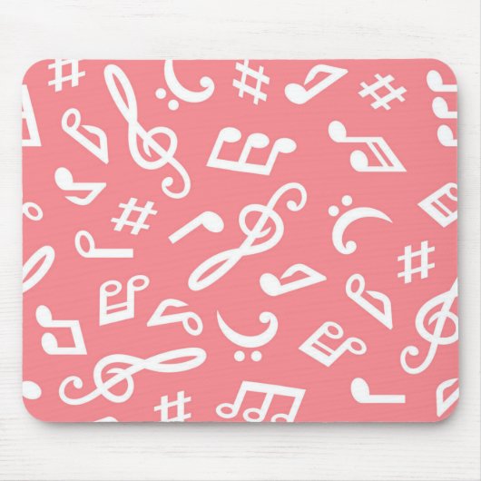 Musikmuster Mousepad (Vorne)