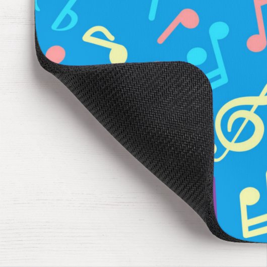 Musikmuster Mousepad (Ecke)