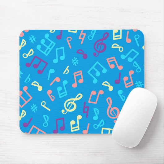 Musikmuster Mousepad (Mit Mouse)