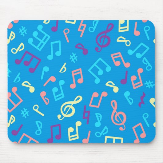 Musikmuster Mousepad (Vorne)