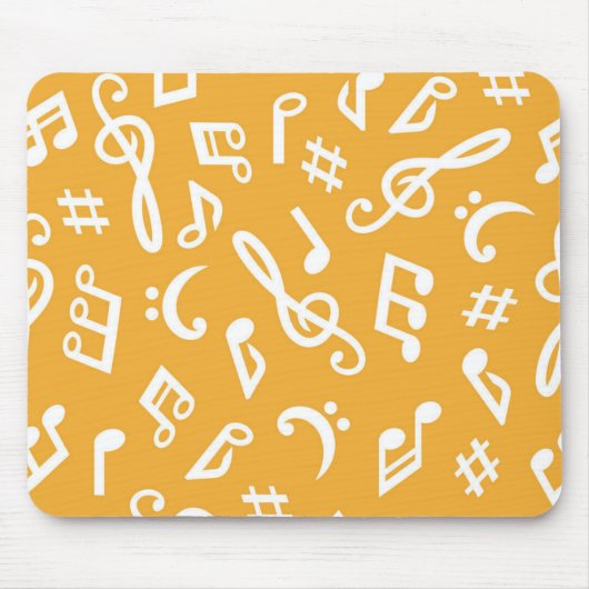 Musikmuster Mousepad (Vorne)