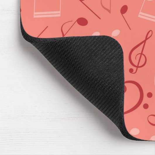 Musikmuster Mousepad (Ecke)