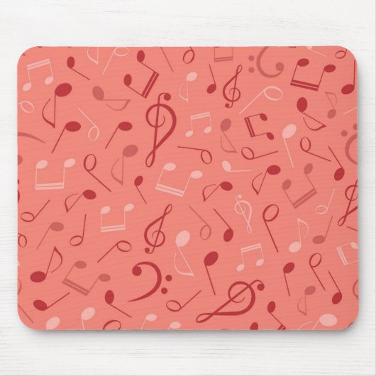 Musikmuster Mousepad (Vorne)