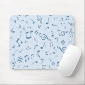 Musikmuster Mousepad (Mit Mouse)