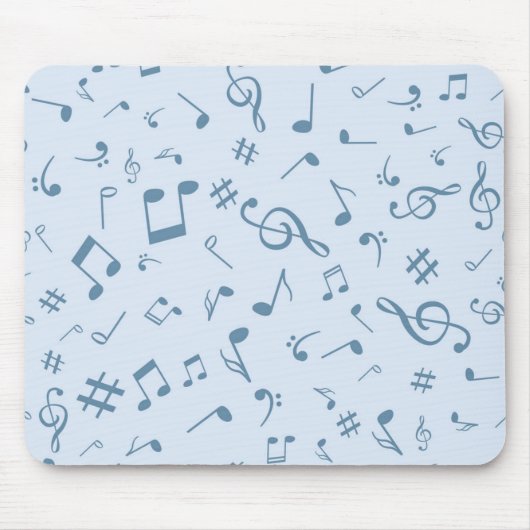 Musikmuster Mousepad (Vorne)