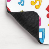 Musikmuster Mousepad (Ecke)