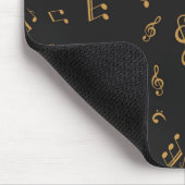 Musikmuster Mousepad (Ecke)
