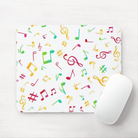 Musikmuster Mousepad (Mit Mouse)