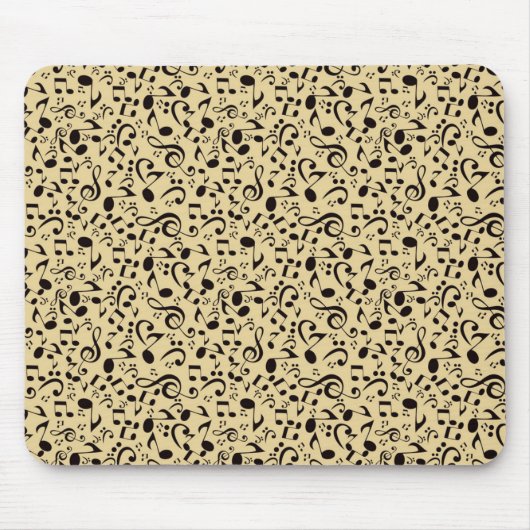 Musikmuster Mousepad (Vorne)