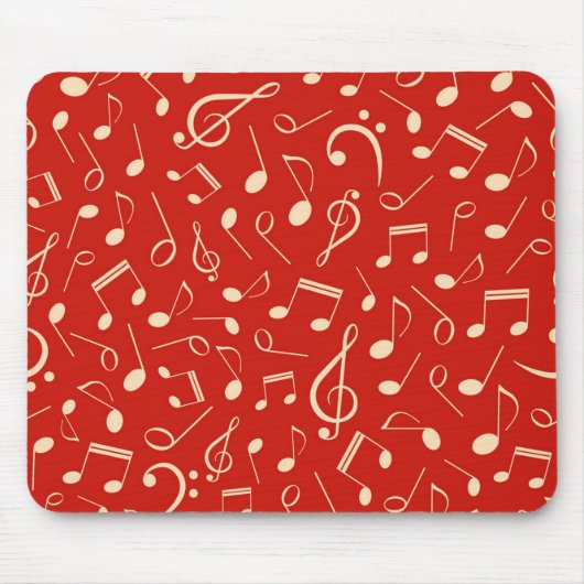 Musikmuster Mousepad (Vorne)