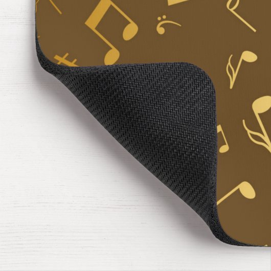 Musikmuster Mousepad (Ecke)