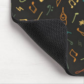Musikmuster Mousepad (Ecke)
