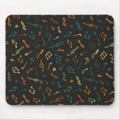 Musikmuster Mousepad (Vorne)