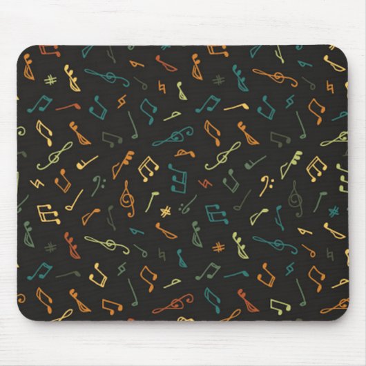 Musikmuster Mousepad (Vorne)