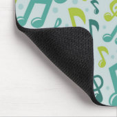 Musikmuster Mousepad (Ecke)