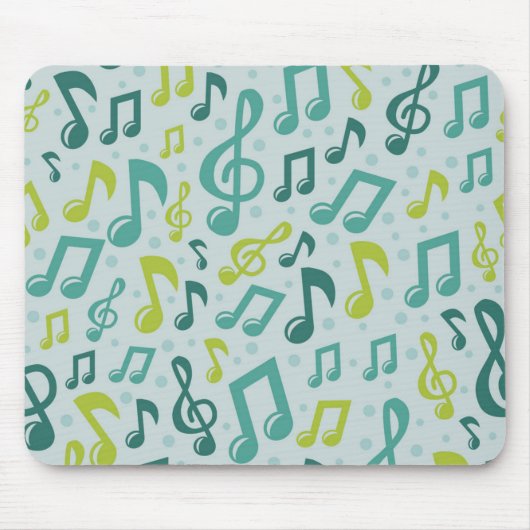 Musikmuster Mousepad (Vorne)