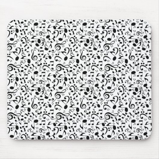 Musikmuster Mousepad (Vorne)
