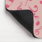 Musikmuster Mousepad (Ecke)