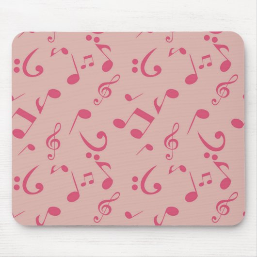 Musikmuster Mousepad (Vorne)