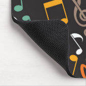 Musikmuster Mousepad (Ecke)