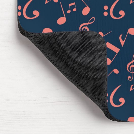 Musikmuster Mousepad (Ecke)