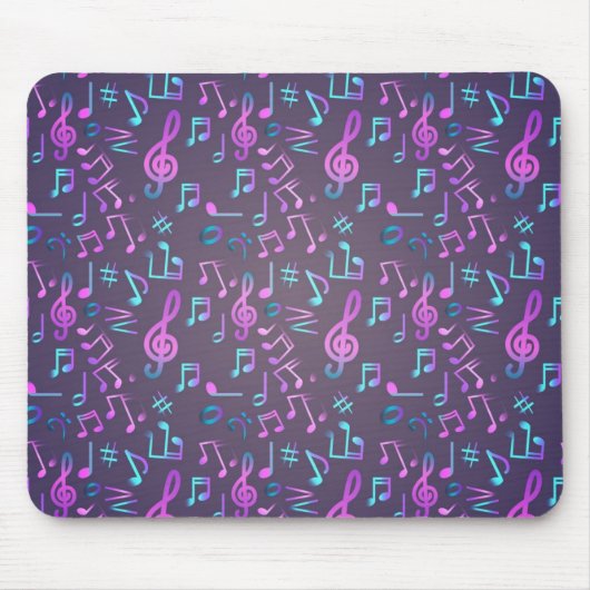 Musikmuster Mousepad (Vorne)