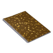 Musikmuster Notizblock (Rechte Seite)