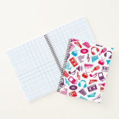 Musikmuster Notizblock (Innenseite)