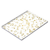 Musikmuster Notizblock (Linke Seite)