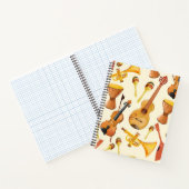 Musikmuster Notizblock (Innenseite)