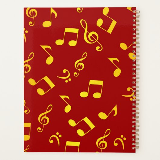 Musikmuster Planer (Rückseite)