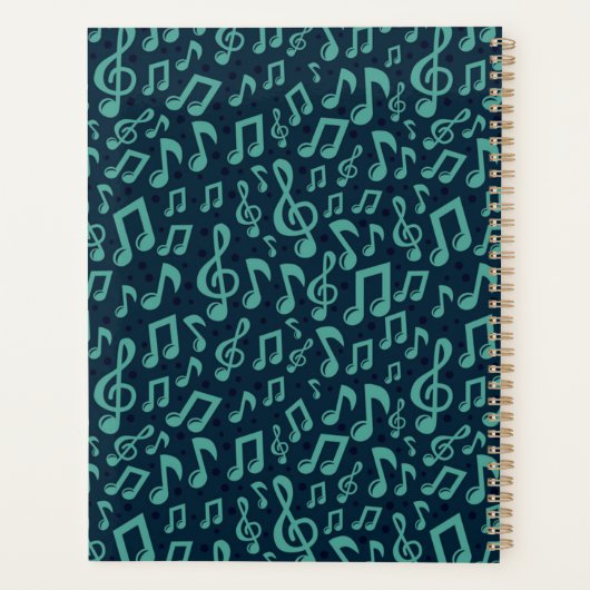 Musikmuster Planer (Rückseite)