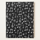 Musikmuster Planer (Rückseite)
