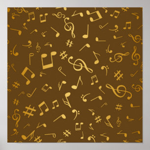 Musikmuster Poster